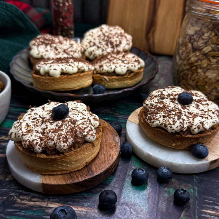 fit tarteletki z jabłkami