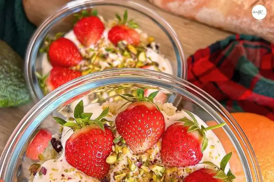 kuskus-z-pistacjami kuskus na słodko z pistacjami